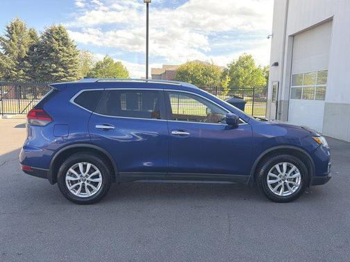 Caspian Blue 2017 Nissan Rogue SV
