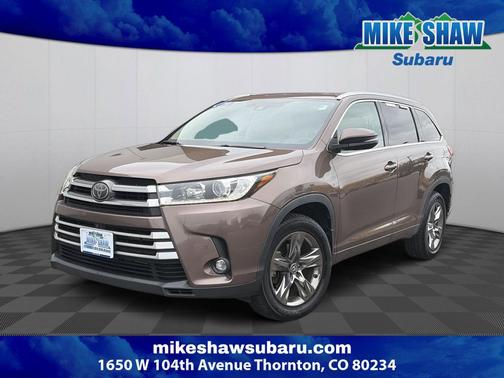 Walnut 2019 Toyota Highlander Limited Platinum