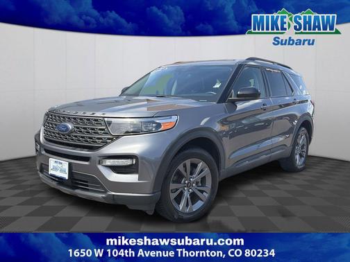 Carbonized Gray Metallic 2022 Ford Explorer XLT