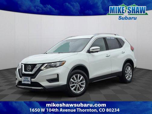 Glacier White 2017 Nissan Rogue SV
