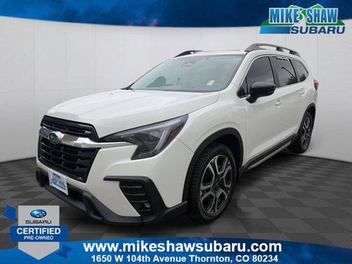 Crystal White Pearl 2024 Subaru Ascent Limited 7-Passenger