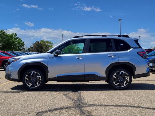 Ice Silver Metallic 2026 Subaru Forester Hybrid Premium