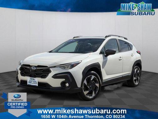 Crystal White Pearl 2025 Subaru Crosstrek Limited