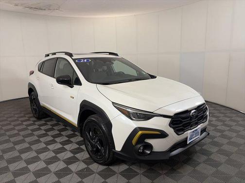 Crystal White Pearl 2024 Subaru Crosstrek Sport
