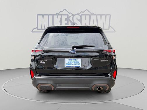 Crystal Black Silica 2025 Subaru Forester Hybrid Sport