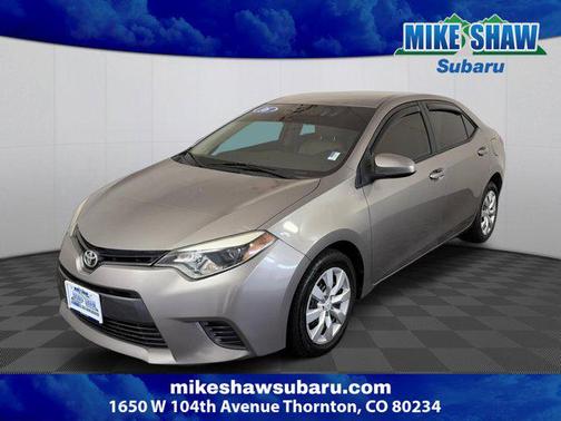 Brown 2016 Toyota Corolla LE