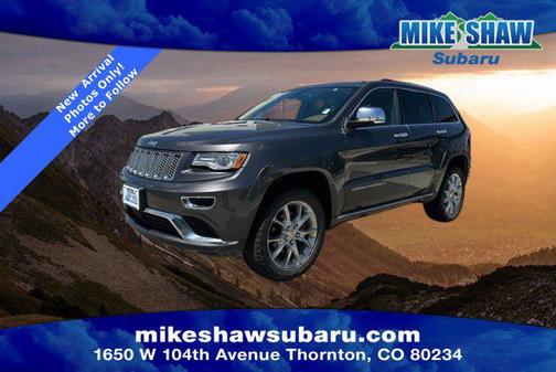 2016 Jeep Grand Cherokee Summit