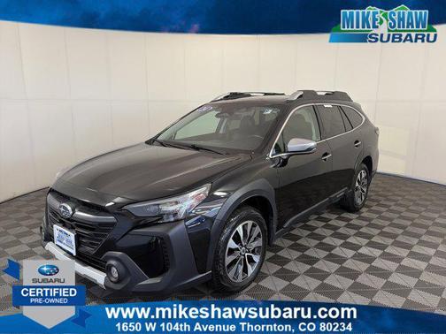 Crystal Black Silica 2024 Subaru Outback Touring XT