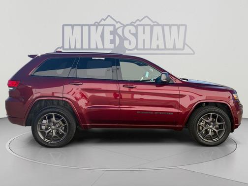 Velvet Red Pearlcoat 2021 Jeep Grand Cherokee 80th Anniversary 4x4