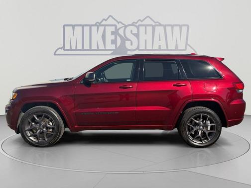 Velvet Red Pearlcoat 2021 Jeep Grand Cherokee 80th Anniversary 4x4
