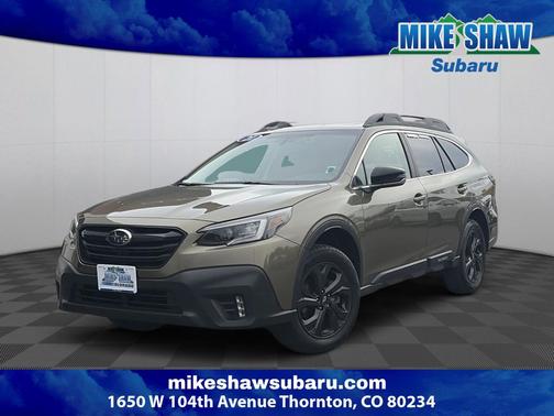 Autumn Green Metallic 2021 Subaru Outback Onyx Edition XT