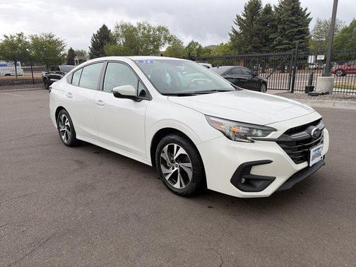 Crystal White Pearl 2024 Subaru Legacy Premium