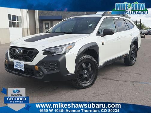 Crystal White Pearl 2024 Subaru Outback Wilderness