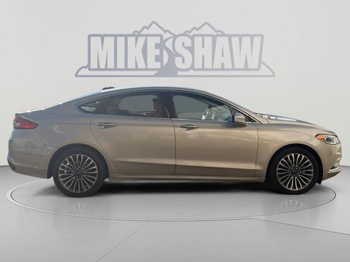 White Gold 2017 Ford Fusion SE