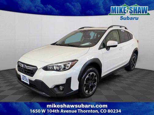 Crystal White Pearl 2021 Subaru Crosstrek Premium