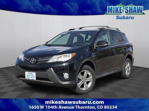 Black 2015 Toyota RAV4 XLE