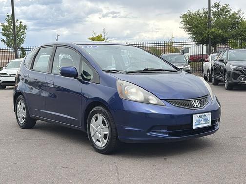 Blue Raspberry Metallic 2013 Honda Fit Base