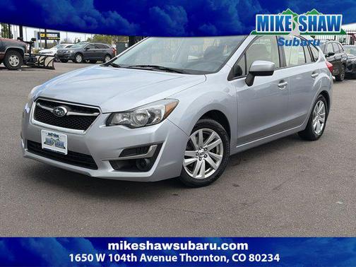 Ice Silver Metallic 2016 Subaru Impreza 2.0i Premium