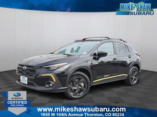 Crystal Black Silica 2025 Subaru Crosstrek Sport