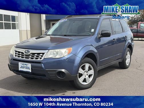 Marine Blue Pearl 2012 Subaru Forester 2.5X