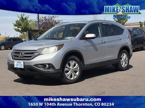 Alabaster Silver Metallic 2014 Honda CR-V EX-L