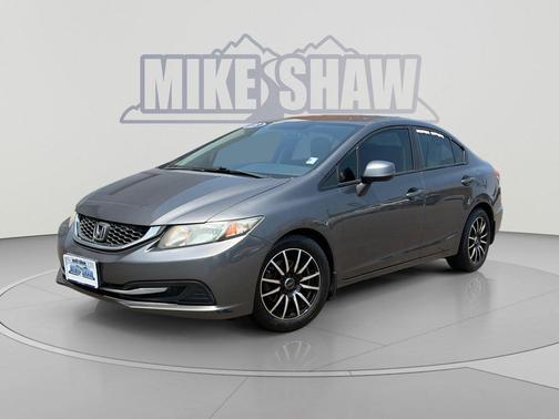 Polished Metal Metallic 2013 Honda Civic LX