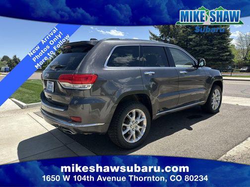 2016 Jeep Grand Cherokee Summit