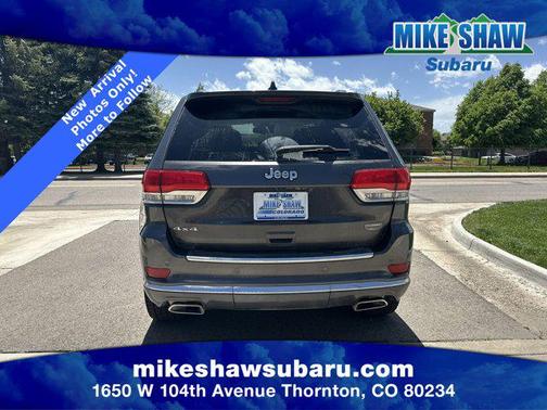 2016 Jeep Grand Cherokee Summit