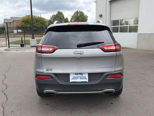 Billet Silver Metallic Clearcoat 2017 Jeep Cherokee Limited