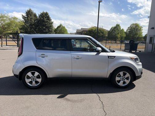 Bright Silver 2017 Kia Soul Base