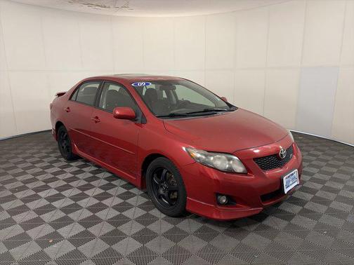 Barcelona Red Metallic 2009 Toyota Corolla XRS