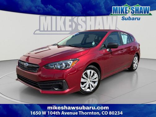 Crimson Red Pearl 2021 Subaru Impreza Base