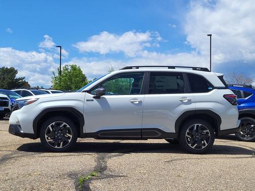 Crystal White Pearl 2026 Subaru Forester Hybrid Limited