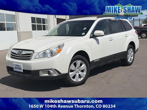 Satin White Pearl 2012 Subaru Outback 2.5i Premium