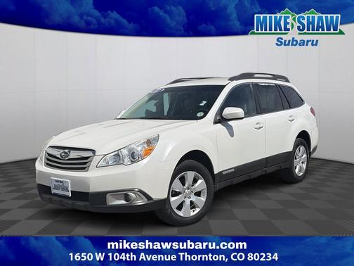Satin White Pearl 2012 Subaru Outback 2.5i Premium