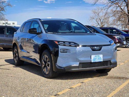 Harbor Mist Gray Pearl 2026 Subaru Solterra Premium