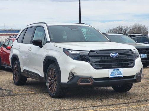 Crystal White Pearl 2026 Subaru Forester Sport