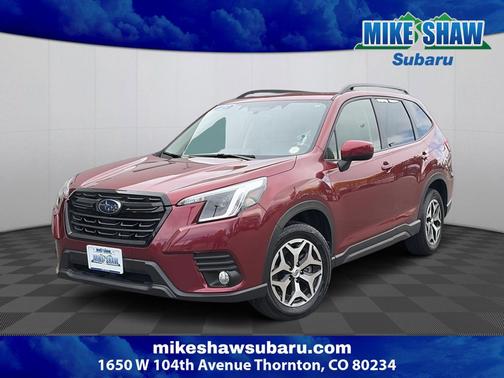 Crimson Red Pearl 2023 Subaru Forester Premium
