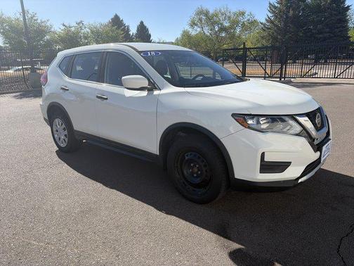 Glacier White 2018 Nissan Rogue S