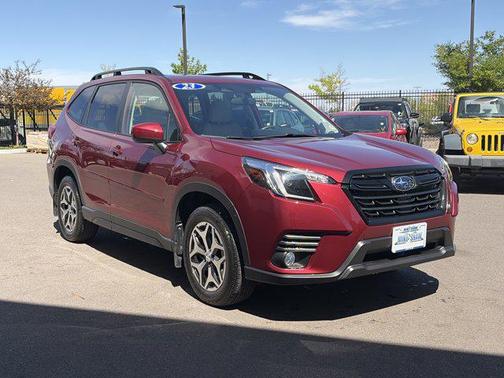 Crimson Red Pearl 2023 Subaru Forester Premium
