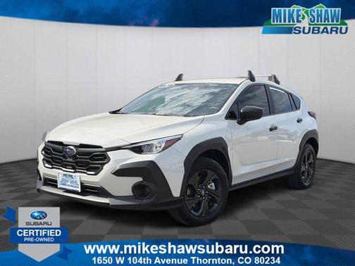 Crystal White Pearl 2024 Subaru Crosstrek Base