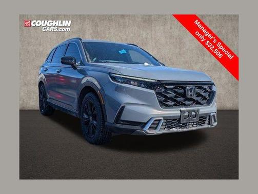 Gray 2024 Honda CR-V Hybrid Sport Touring AWD