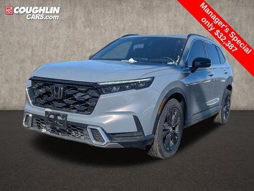 Gray 2024 Honda CR-V Hybrid Sport Touring AWD