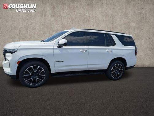 Summit White 2023 Chevrolet Tahoe 4WD RST
