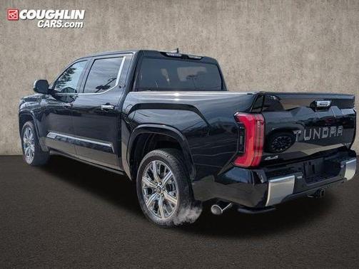 Midnight Black Metallic 2026 Toyota Tundra Hybrid Capstone