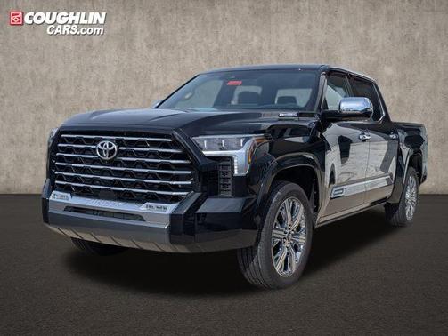 Midnight Black Metallic 2026 Toyota Tundra Hybrid Capstone