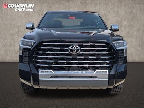 Midnight Black Metallic 2026 Toyota Tundra Hybrid Capstone