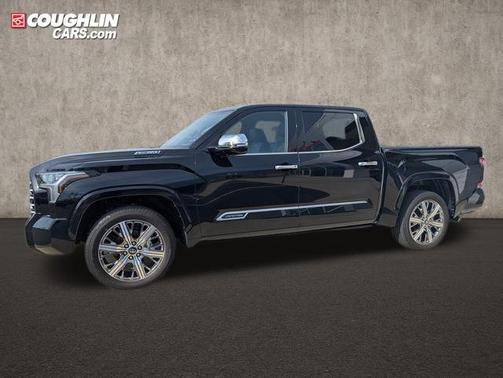 Midnight Black Metallic 2026 Toyota Tundra Hybrid Capstone