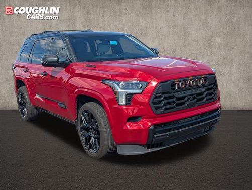Supersonic Red 2023 Toyota Sequoia Capstone