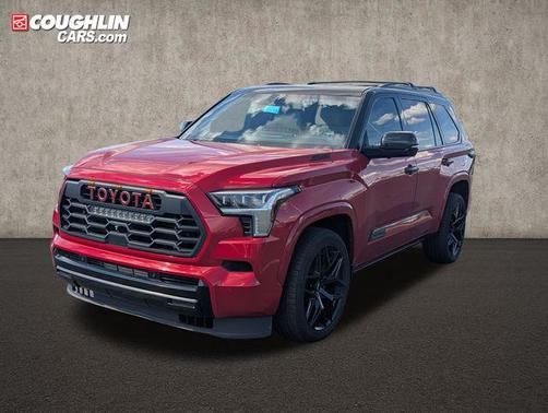 Supersonic Red 2023 Toyota Sequoia Capstone